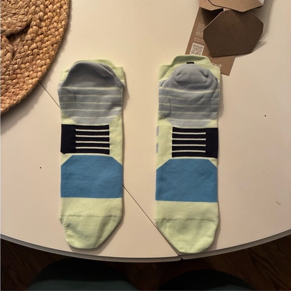 On Cloud Performance Green Blue Low Sock Meadow Niagra XXL (13-14) - Picture 7 of 7